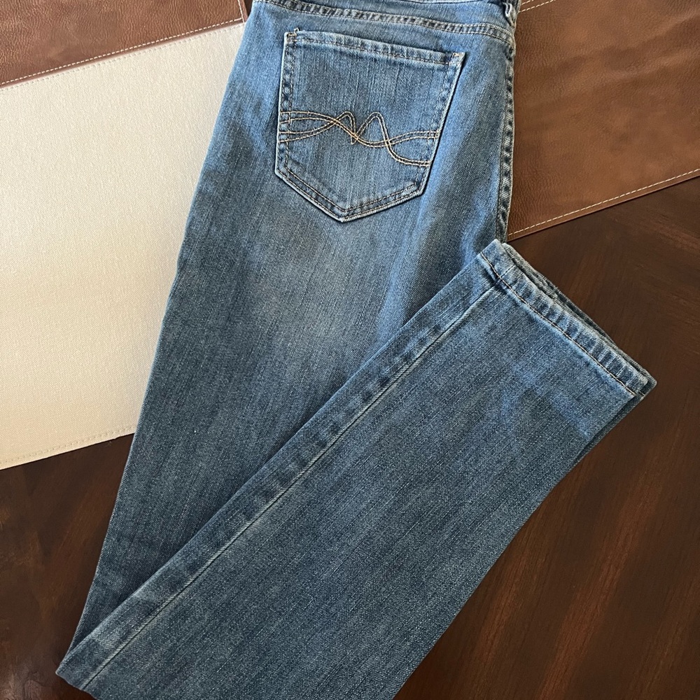 NY&C Skinny Distressed Ripped Jeans